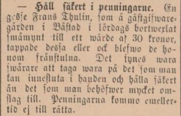 LAHOLMS NYA TIDNING – 31 oktober 1883 (forts.)