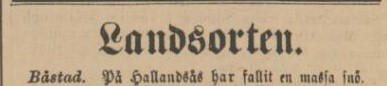 TRELLEBORGS ALLEHANDA – 2 februari 1884