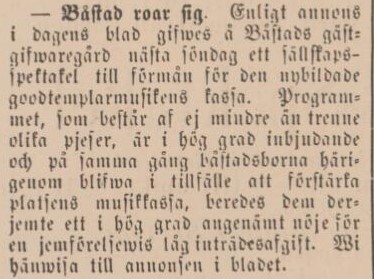 LAHOLMS NYA TIDNING – 12 mars 1884