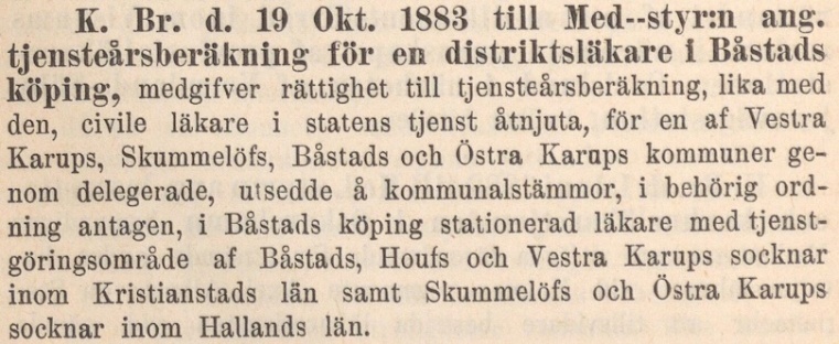 EIRA (1884):6 – 30 mars 1884