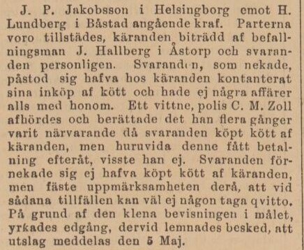 BÅSTADS TIDNING – 10 april 1884 (forts.)