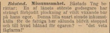 YSTADS TIDNING – 12 augusti 1884