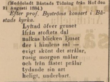 BÅSTADS TIDNING – 27 augusti 1884 (forts.)