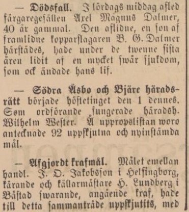 BÅSTADS TIDNING – 3 september 1884 (forts.)