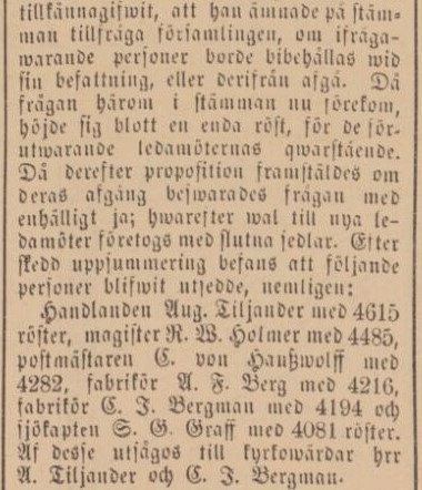 BÅSTADS TIDNING – 31 december 1884 (forts.)