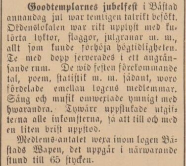 BÅSTADS TIDNING – 31 december 1884 (forts.)