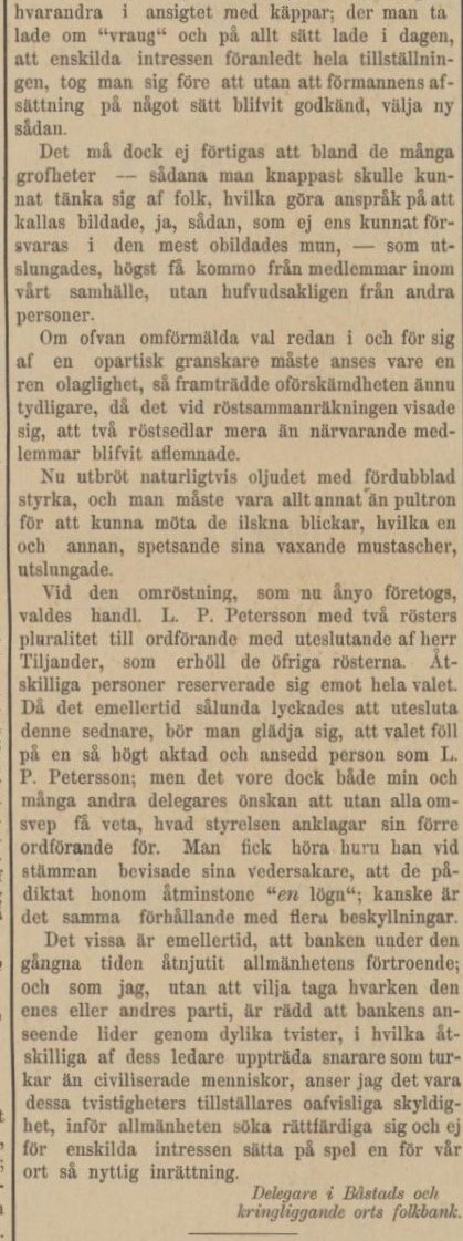 HELSINGBORGSTIDNINGEN SKÅNES ALLEHANDA – 27 januari 1885 (forts.)