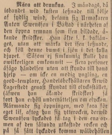 BÅSTADS TIDNING – 28 januari 1885 (forts.)