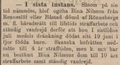 NYA SKÅNE – 17 februari 1885