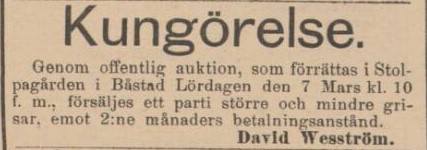ÖRESUNDSPOSTEN – 4 mars 1885 (forts.)