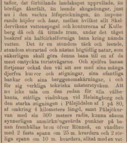 HELSINGBORGS DAGBLAD – 11 maj 1885 (forts.)