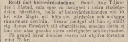 ÖRESUNDSPOSTEN – 13 maj 1885