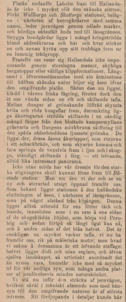 ÖRESUNDSPOSTEN – 15 juni 1885 (forts.)