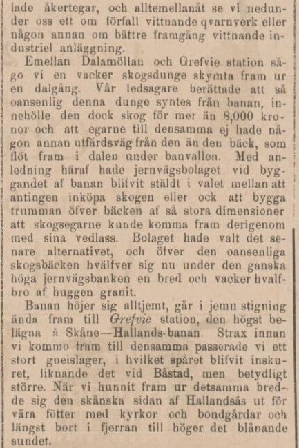 ÖRESUNDSPOSTEN – 15 juni 1885 (forts.)