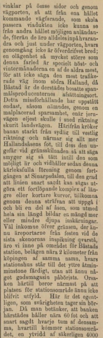 HALLAND – 7 juli 1885 (forts.)