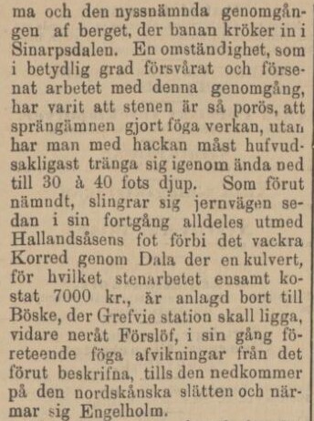 HALLAND – 7 juli 1885 (forts.)