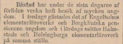 NORRA SKÅNE – 15 september 1885