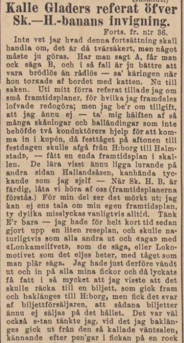BÅSTADS TIDNING – 7 oktober 1885