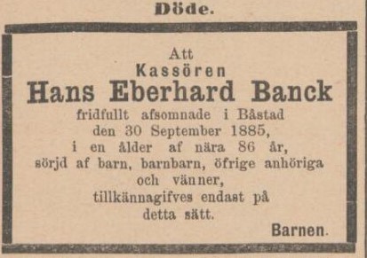 HELSINGBORGS DAGBLAD – 8 oktober 1885