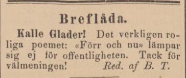 BÅSTADS TIDNING – 28 oktober 1885 (forts.)