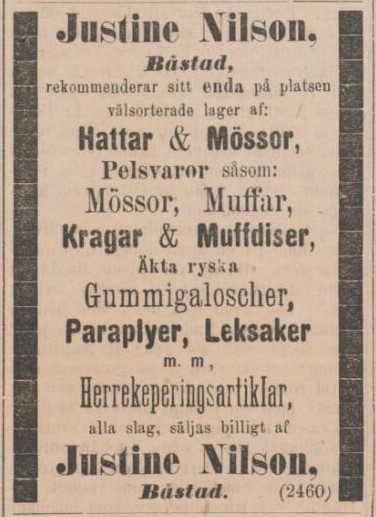 BÅSTADS TIDNING – 28 oktober 1885 (forts.)