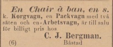 BÅSTADS TIDNING – 2 december 1885 (forts.)