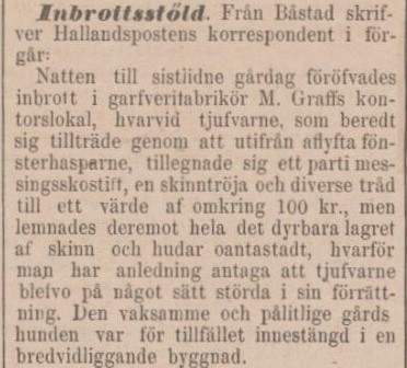 HALLANDSPOSTEN – 4 december 1885 (forts.)