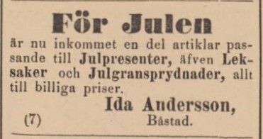 BÅSTADS TIDNING – 9 december 1885 (forts.)