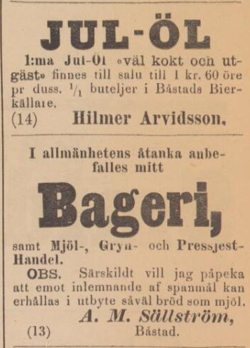 BÅSTADS TIDNING – 16 december 1885 (forts.)