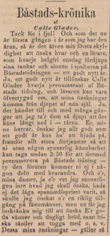 BÅSTADS TIDNING – 13 januari 1886 (forts.)