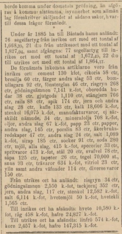 ÖRESUNDSPOSTEN – 6 april 1886 (forts.)