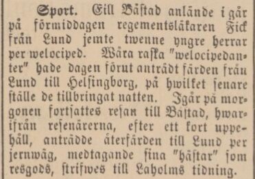 LAHOLMS NYA TIDNING – 24 april 1886