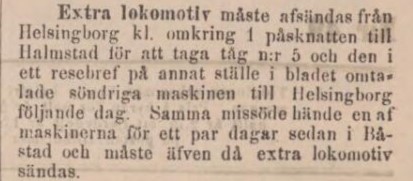 NORRA SKÅNE – 27 april 1886