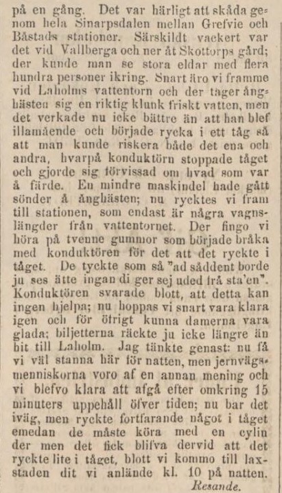 NORRA SKÅNE – 27 april 1886 (forts.)