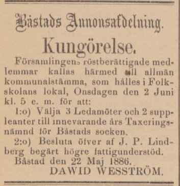 BÅSTADS TIDNING – 26 maj 1886 (forts.)