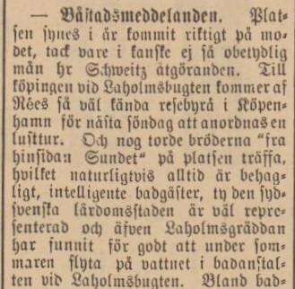 HALLAND – 8 juli 1886