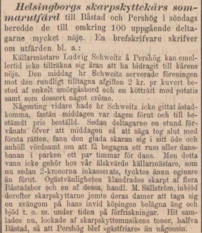 HELSINGBORGSTIDNINGEN SKÅNES ALLEHANDA – 3 augusti 1886