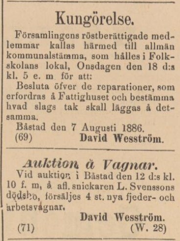 BÅSTADS TIDNING – 11 augusti 1886