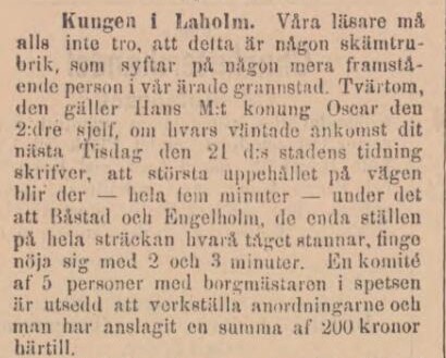 NORRA SKÅNE – 16 september 1886