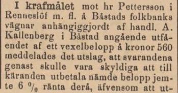 BÅSTADS TIDNING – 20 oktober 1886