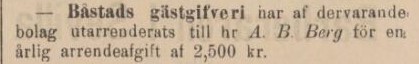 ÖRESUNDSPOSTEN – 10 november 1886