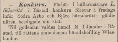 HELSINGBORGS DAGBLAD – 15 november 1886