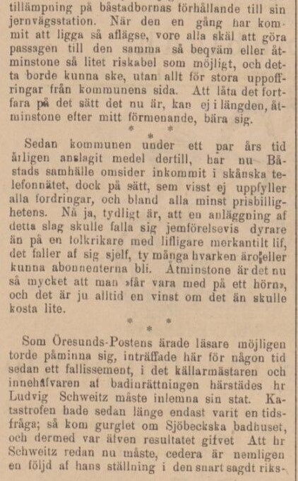 ÖRESUNDSPOSTEN – 2 december 1886 (forts.)