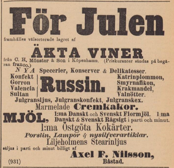 BÅSTADS TIDNING – 11 december 1886 (forts.)