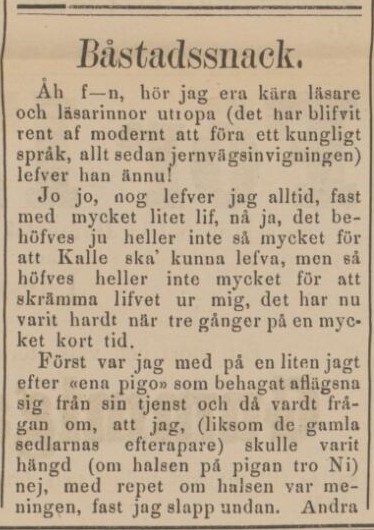 LAHOLMS NYA TIDNING – 8 mars 1887