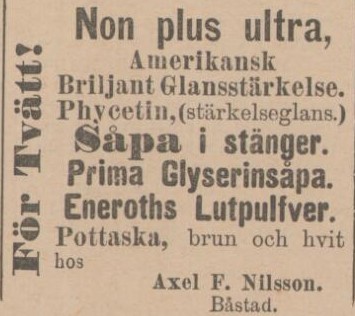 HALLAND – 8 mars 1887