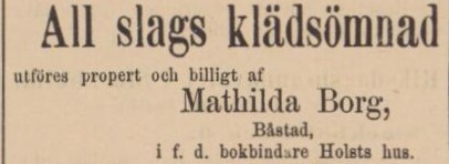 HELSINGBORGS DAGBLAD – 7 maj 1887