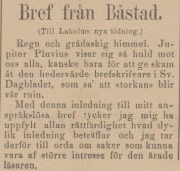 LAHOLMS NYA TIDNING – 24 maj 1887