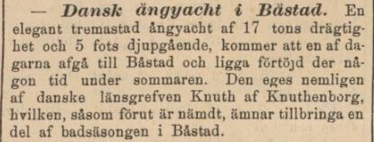 HELSINGBORGS DAGBLAD – 21 juni 1887