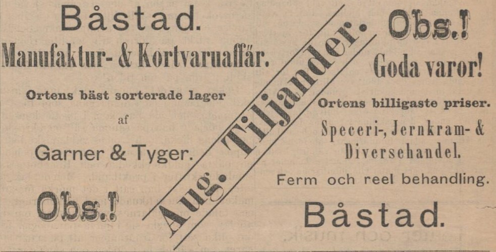 HÖGANÄS TIDNING – 17 december 1887